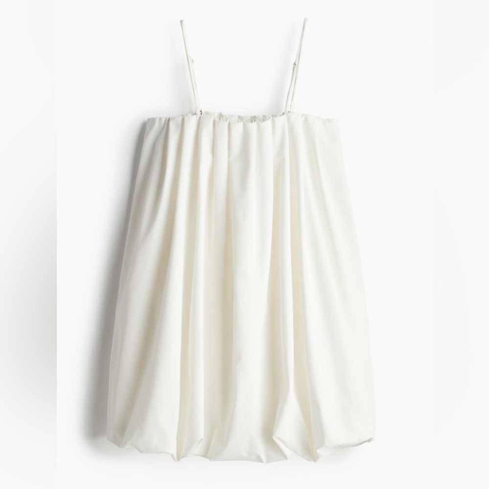 H&M Bubble Hem Bandeau Dress SMALL